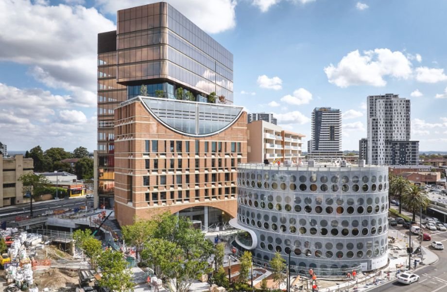 Completed Liverpool Civic Place Stage 1 civic building and Yellamundie Library